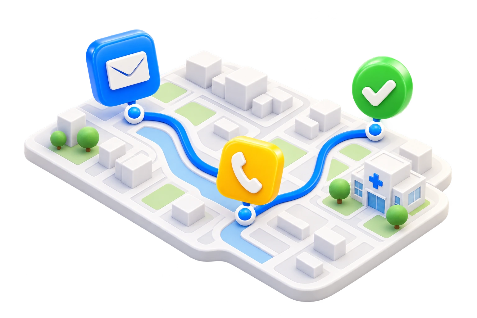 Illustration of connected billing & edi workflows